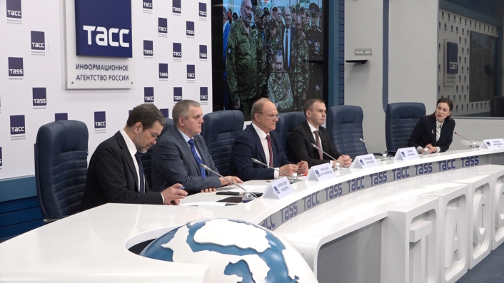 Пресс-конференция КПРФ "Политика «лево руля» давно назрела!" (27.03.2025)