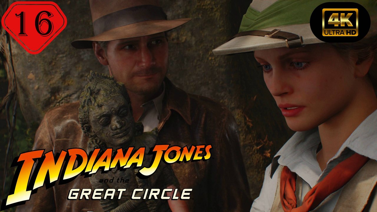 Страшные изыскания.Прохождение Indiana Jones and the Great Circle(4K).На Русском.#Часть16.