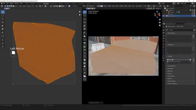 Blender VFX Tutorial 3D cleanplates and removing objects from videos