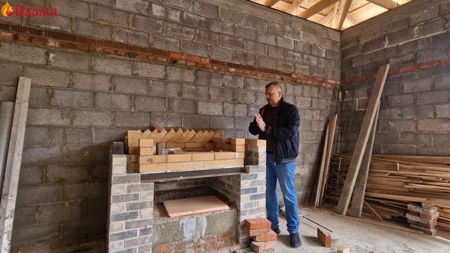 Из камина сделать мангал по проекту камина Роман