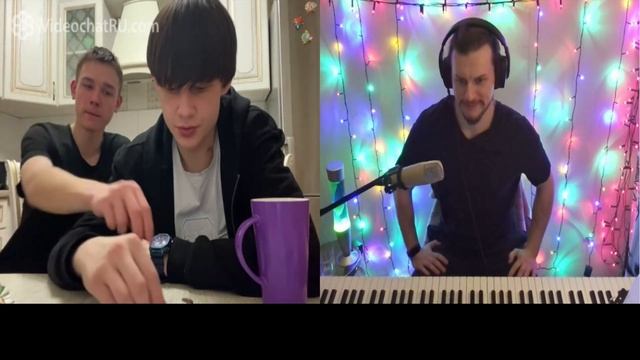 Ходячий Замок Миядзаки / Токийский Гуль  / пианист в чат рулетке 52 выпуск