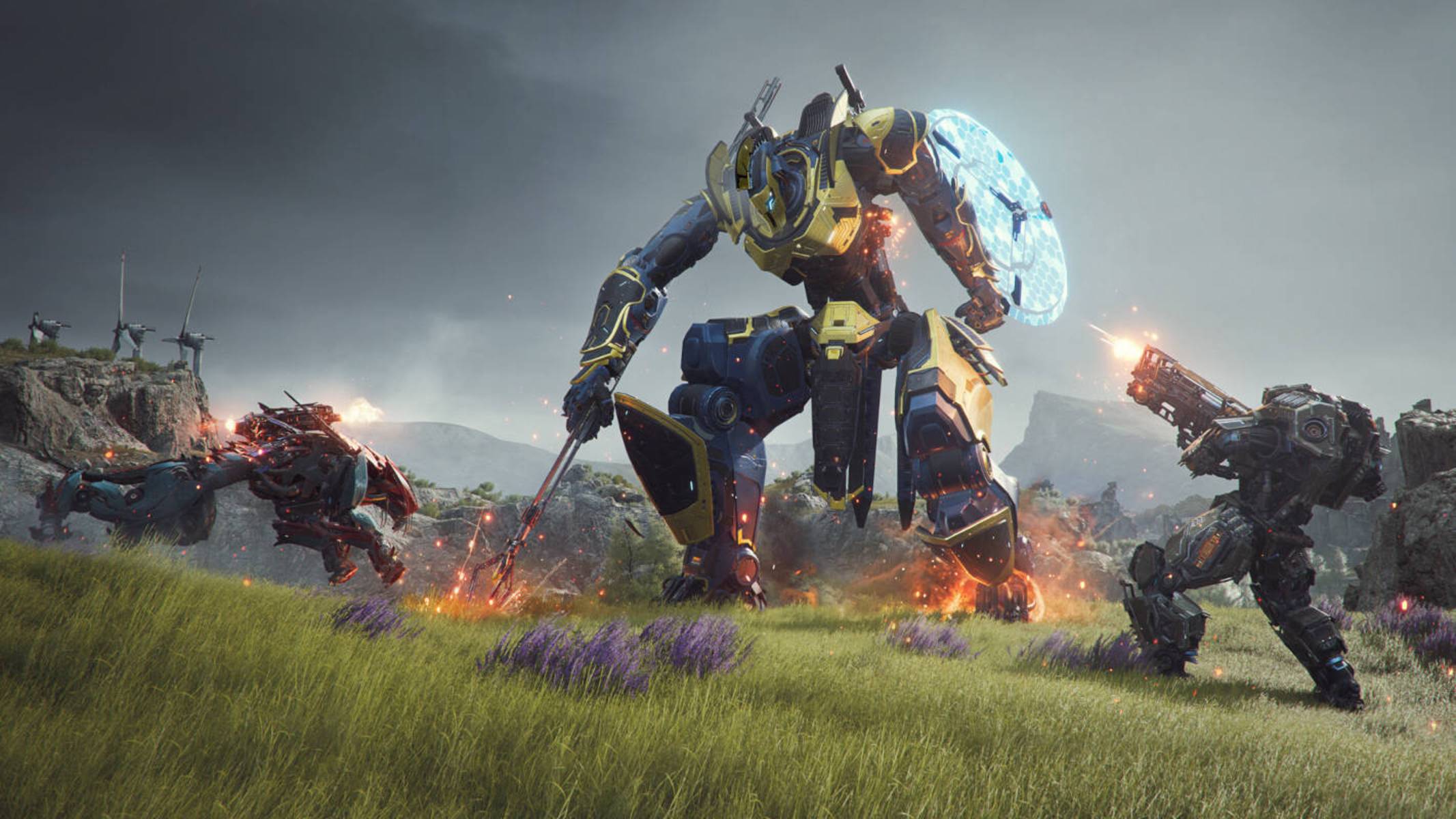 Steel Hunters - ГЕЙМПЛЕЙ - экшен про боевых роботов