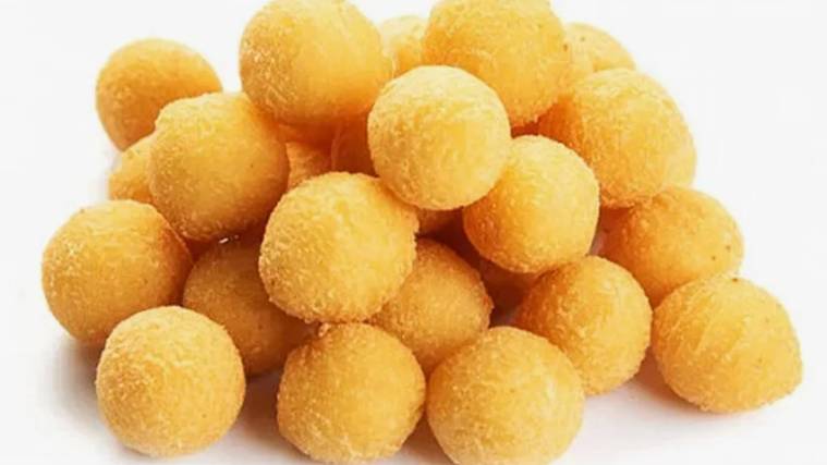 Картофельные шары в кляре