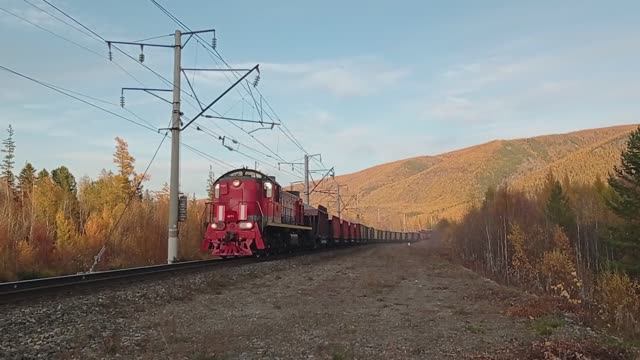 Западный БАМ. Поезд-"вертушка" и река Тыя