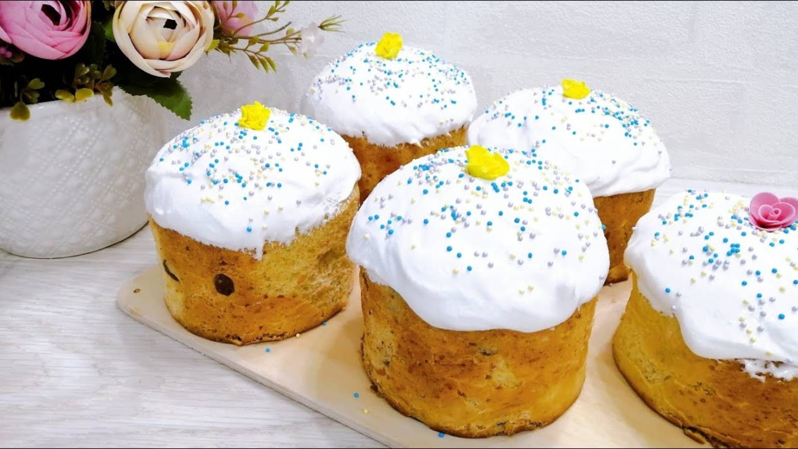 КУЛИЧ ТВОРОЖНЫЙ... Простой способ приготовления...