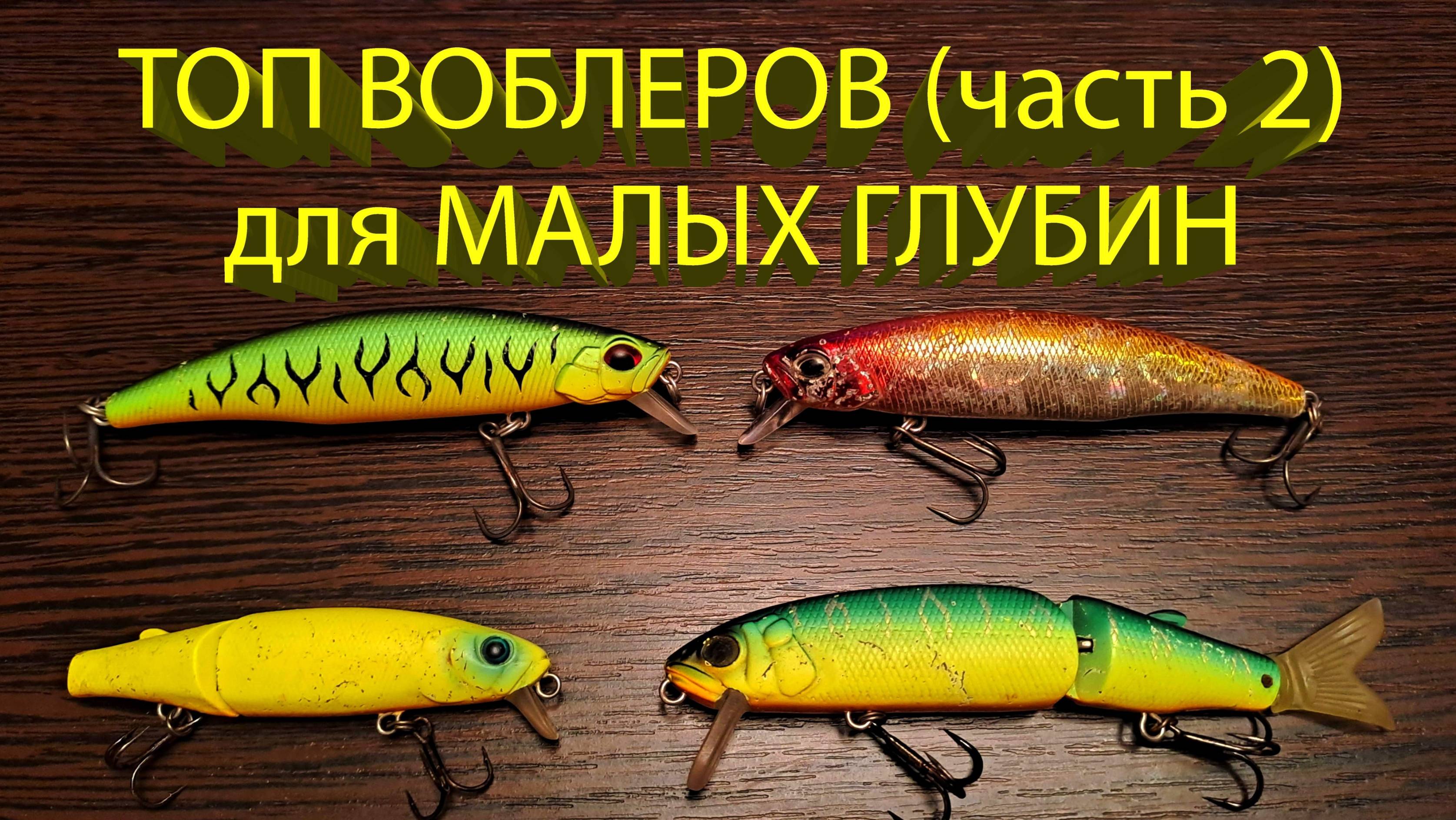 🔥 Обзор ВОБЛЕРОВ на щуку для МЕЛКОВОДЬЯ (часть 2). Дуо Тайд минноу 90, Тсуеки Гот или Магаллон? 🔥