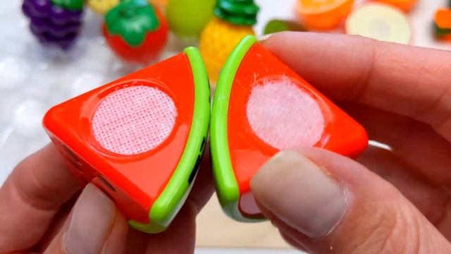 Как нарезать фрукты и овощи ASMR! Развивашки для детей!