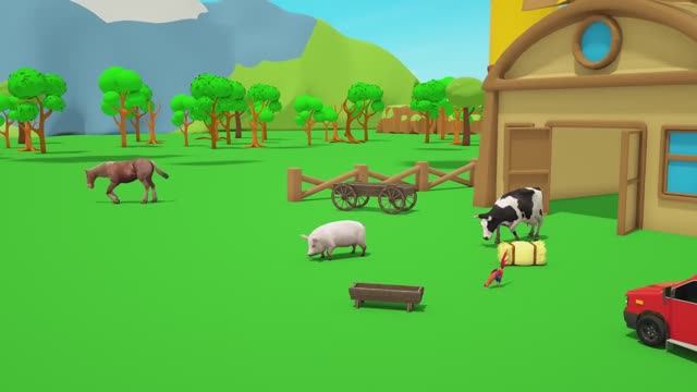 У старого Макдональда была ферма — песни для детей — детские стишки и песенки