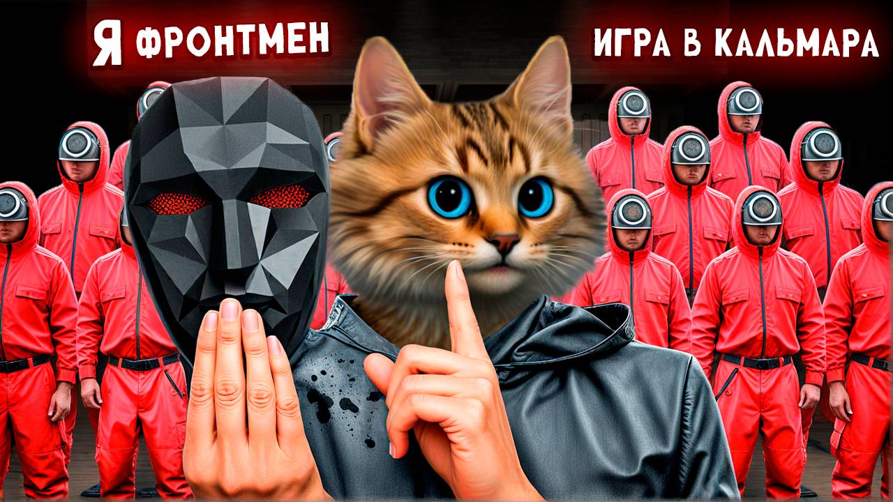 Игра в Кальмара роблокс | Я Фронтмен | Весёлый Кот