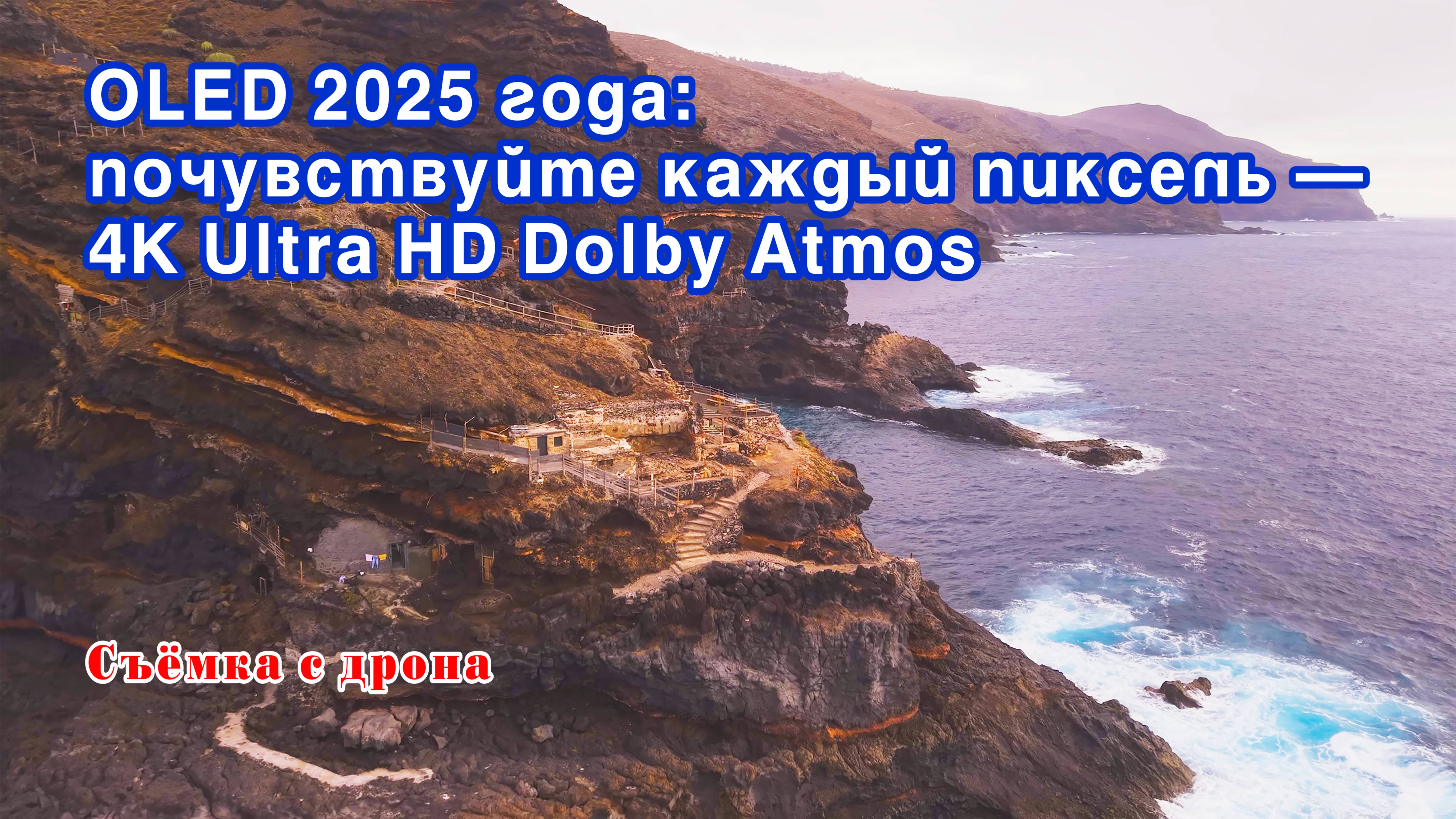 OLED 2025 года: почувствуйте каждый пиксель — 4K Ultra HD Dolby Atmos.