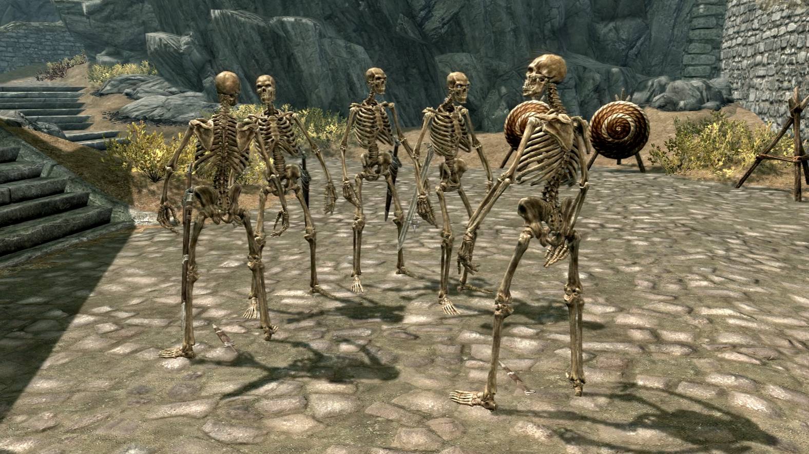 The Elder Scrolls V Skyrim. Йорваскр. Соратники - скелеты. Прохождение от SAFa