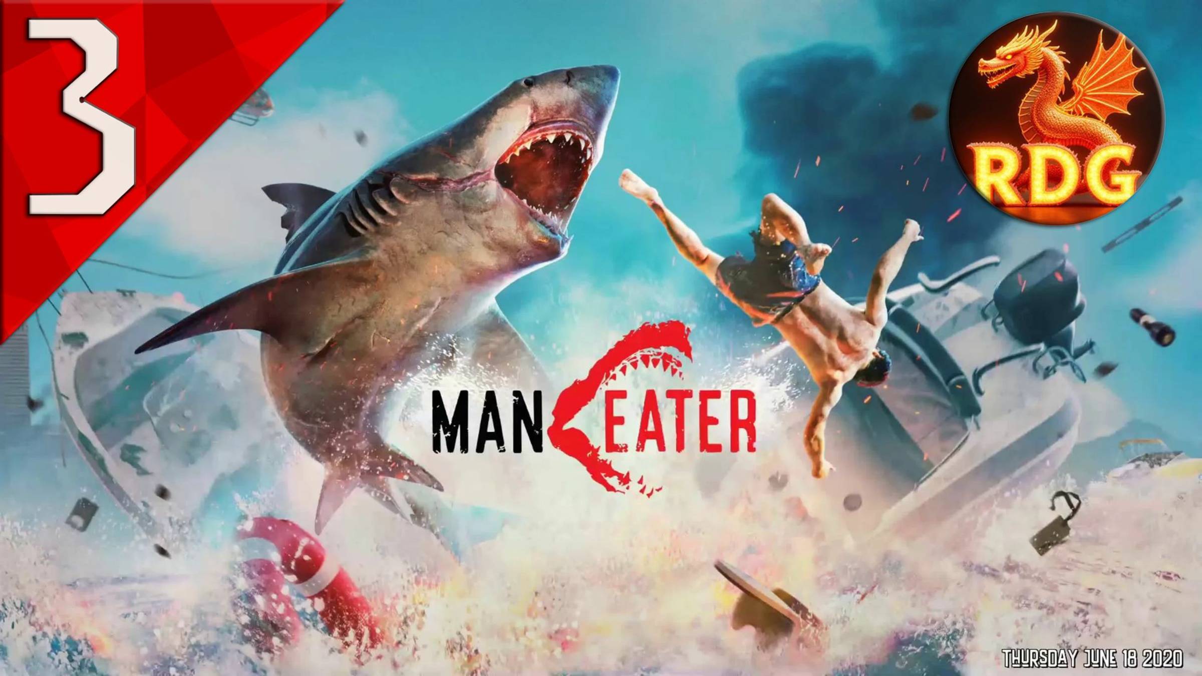 Акула снова хочет есть. Maneater Прохождение #3