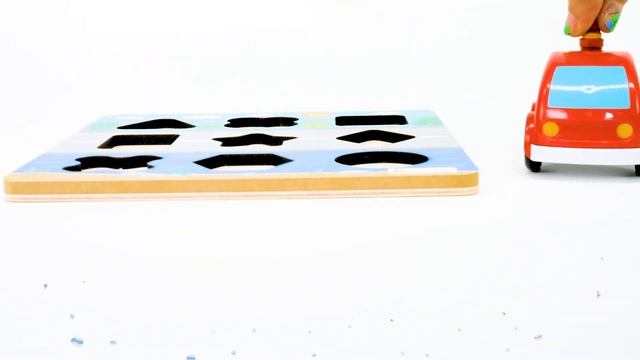 Песенки для детей про машинки — 5 машинок и автовоз (Считаем машинки)