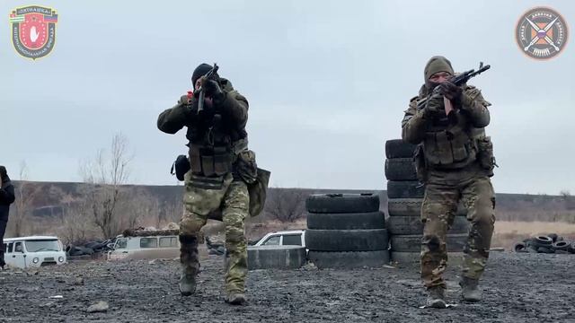 Учения Дикой дивизии Донбасса