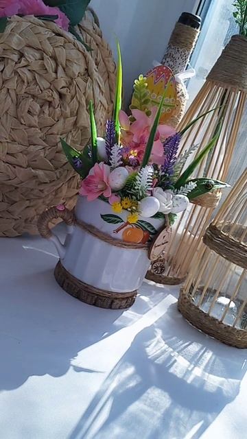 Прекрасная Пасхальная Композиция 💐