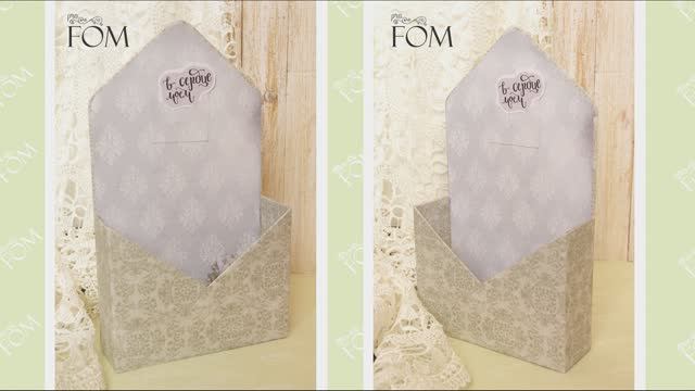 МК КОНВЕРТ  ДЛЯ ЦВЕТОВ часть 2 Конверт средний 34см х 19см бумага и малый 28см х 16см скрап