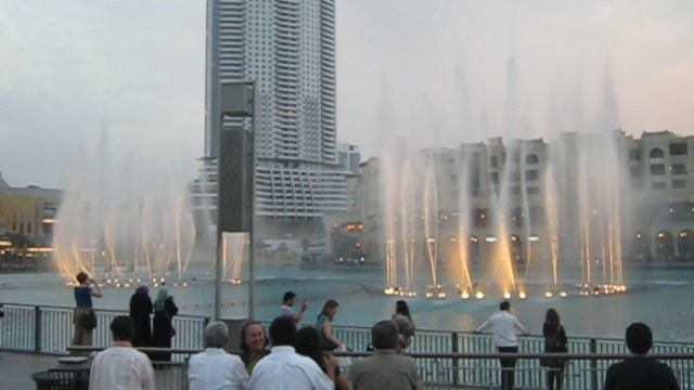 Поющие фонтаны!Дубай!