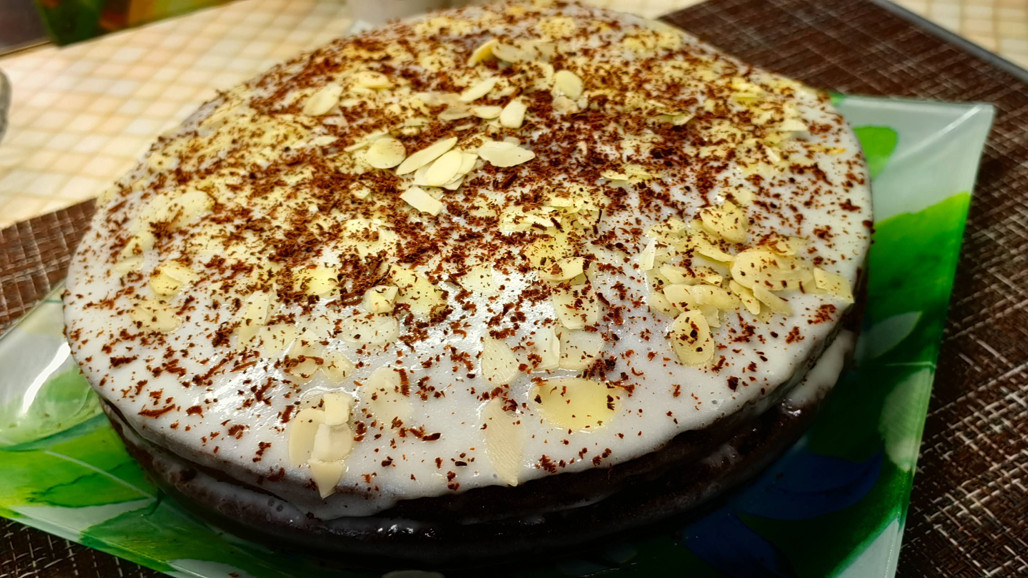 Торт Темная ночь //  Простой в приготовлении, а результат очень вкусный