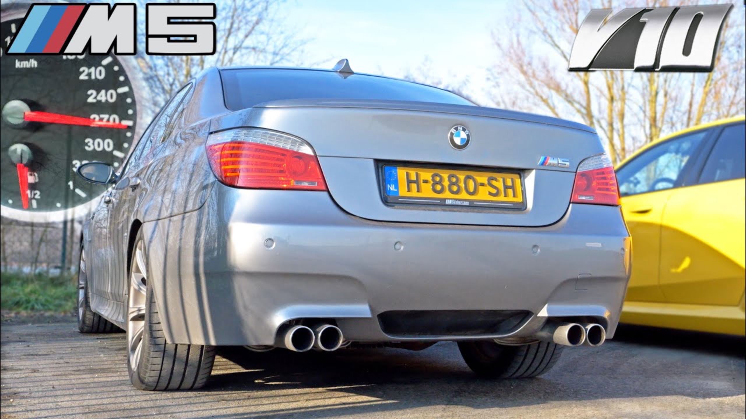 BMW M5 E60 5.0 V10 РУЧНАЯ КП | 100-200 КМ/Ч МАКСИМАЛЬНАЯ СКОРОСТЬ и ЗВУК AutoTopNL