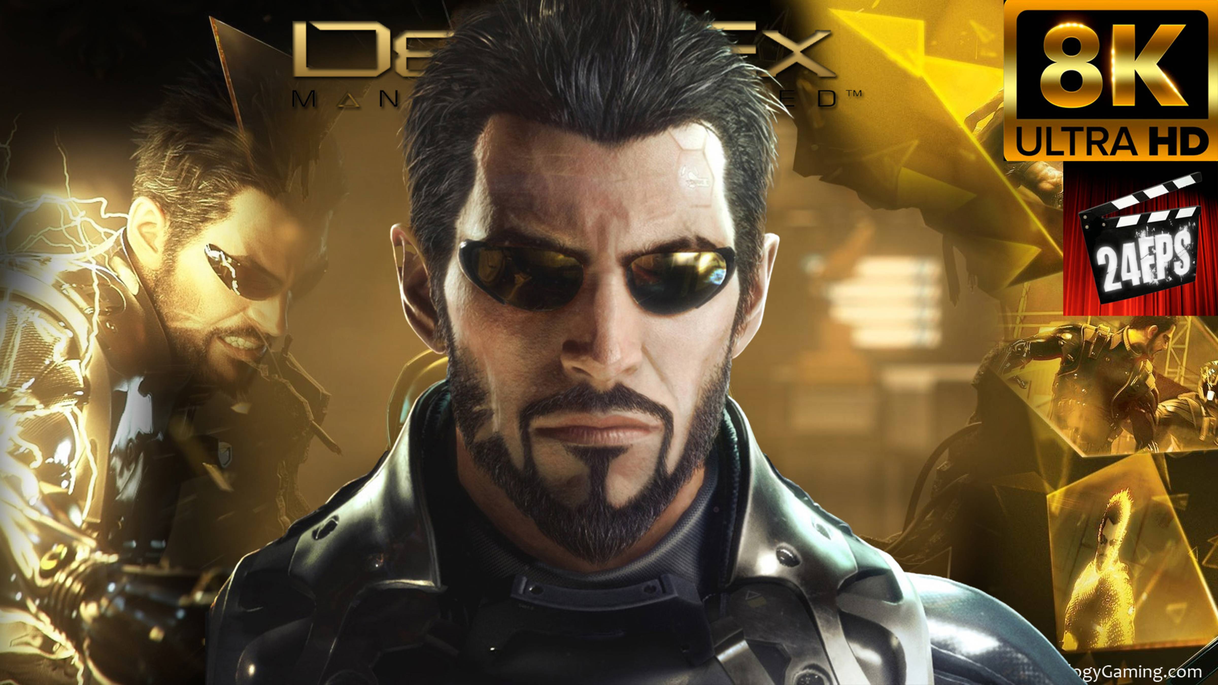 Deus Ex: Mankind Divided - All Trailers and Cinematics ( "Special" 8K)