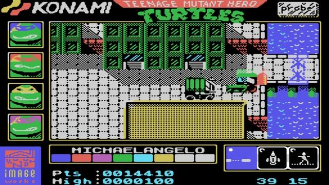 Teenage Mutant Ninja Turtles (Image Works, 1990)(MSX)