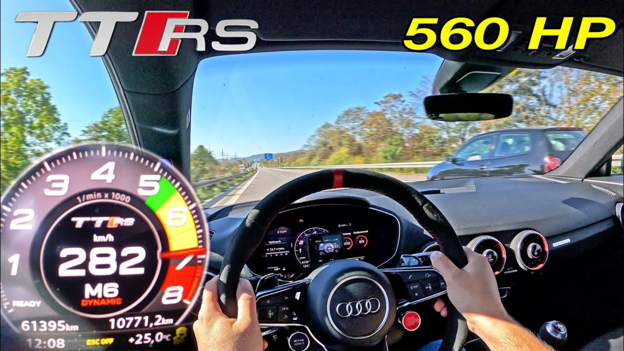 560ЛС AUDI TT RS PERFORMANCE | ОГРОМНЫЙ СПОЙЛЕР + STAGE 2 = ОЧЕНЬ БЫСТРО