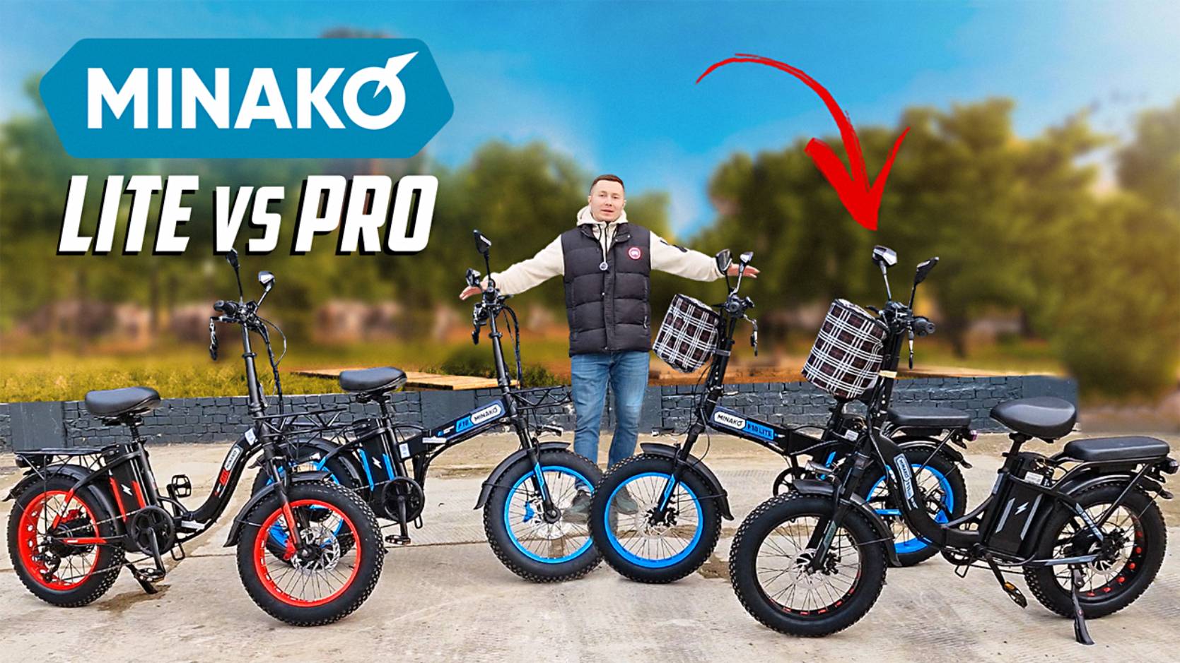 Самые популярные фетбайки Минако Ф10 про и Ф10 лайт