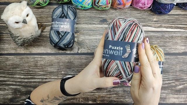 Мои запасы пряжи: Носочная пряжа. Часть 2.