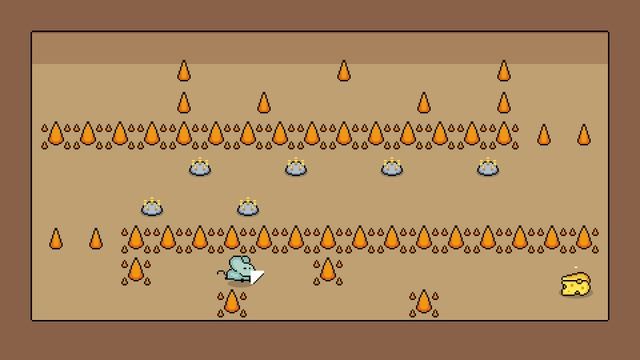 Horror Girl Puzzle - Minigame ''Mouse and Cheese'' 🐀🧀