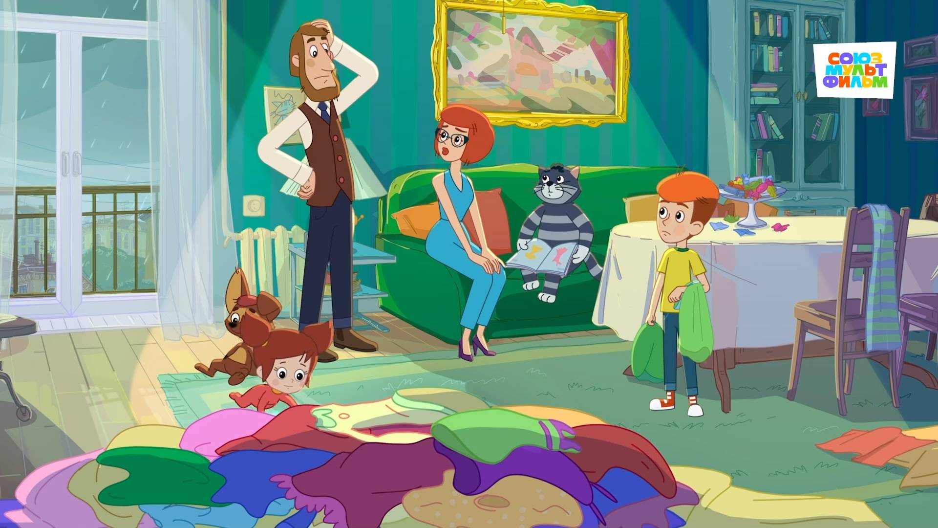 Новое Простоквашино – 99 серия — Тушите свет — Союзмультфильм HD