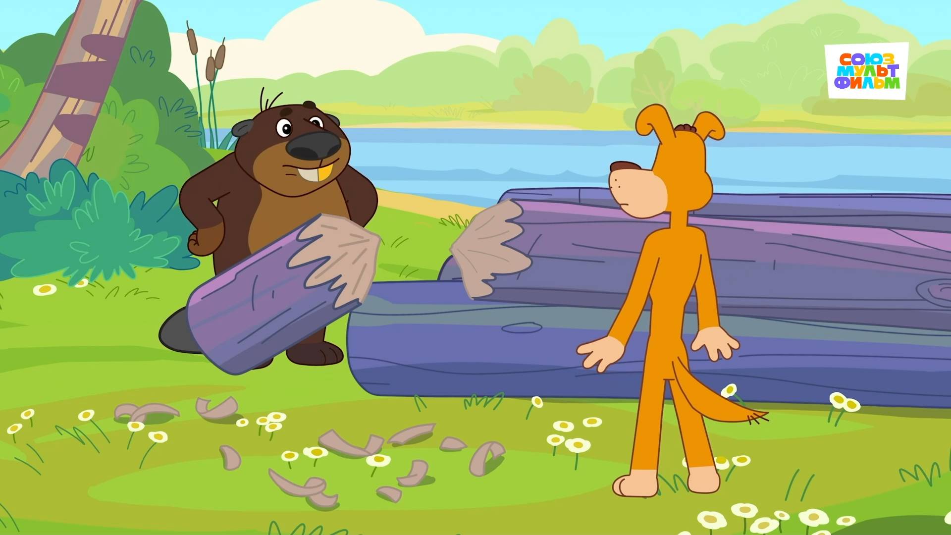 Новое Простоквашино – 102 серия — Исчезающий бобёр — Союзмультфильм HD