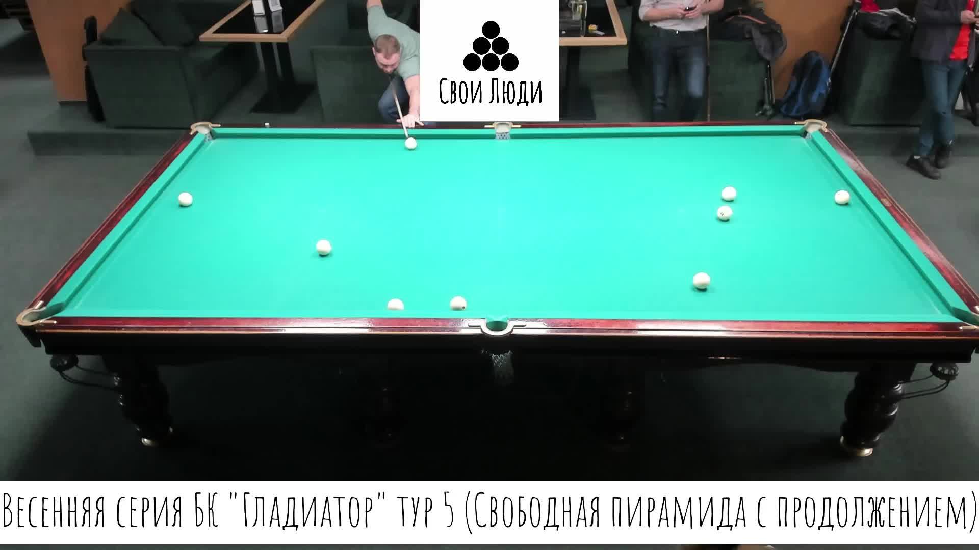 Весенняя серия БК "Гладиатор" тур 5 (Свободная пирамида с продолжением)