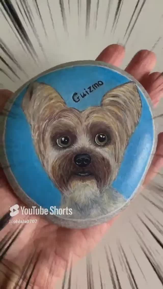 Роспись морских камней