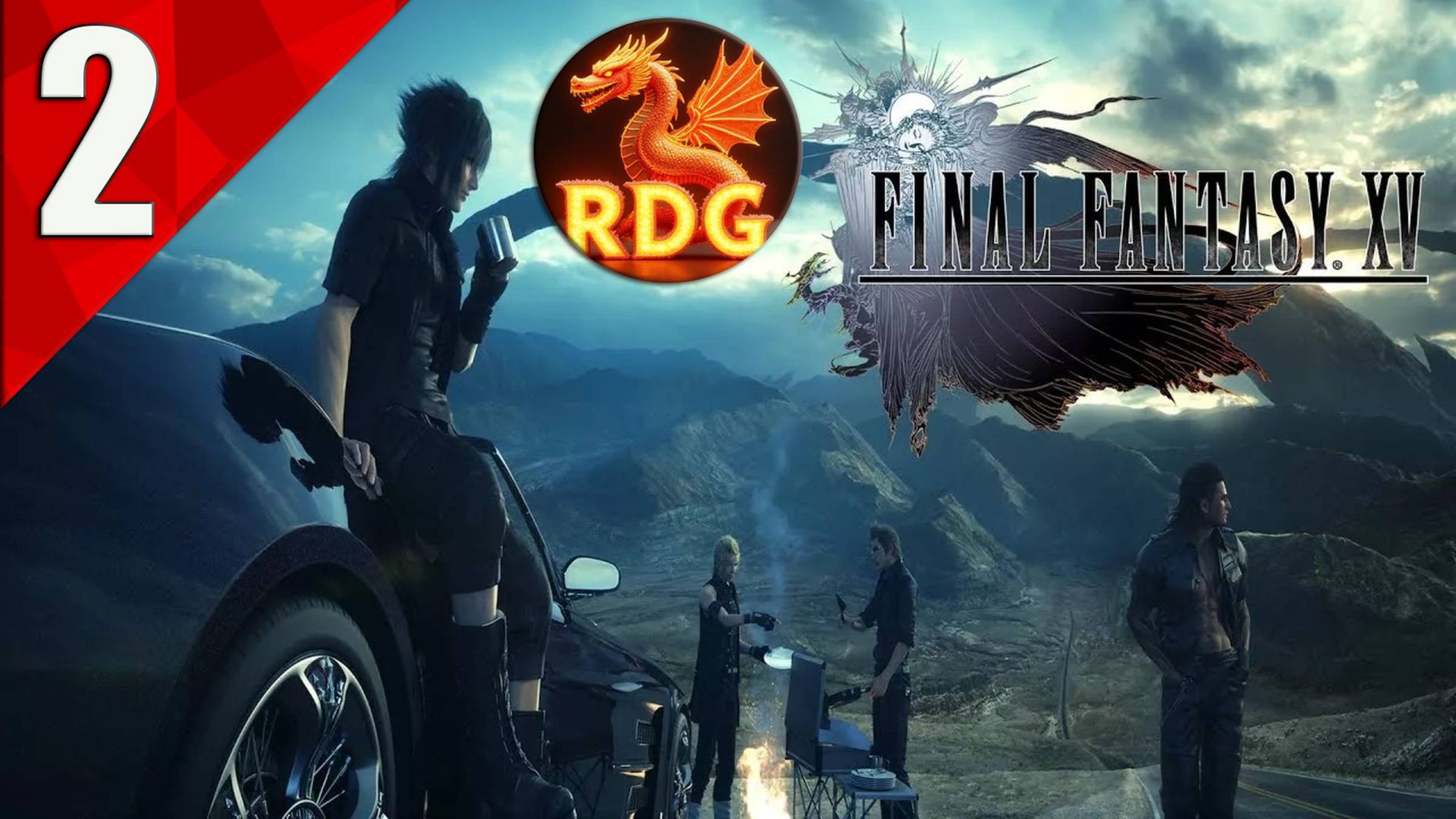Продолжаем путь в Final fantasy 15 Прохождение #2 Часть 1