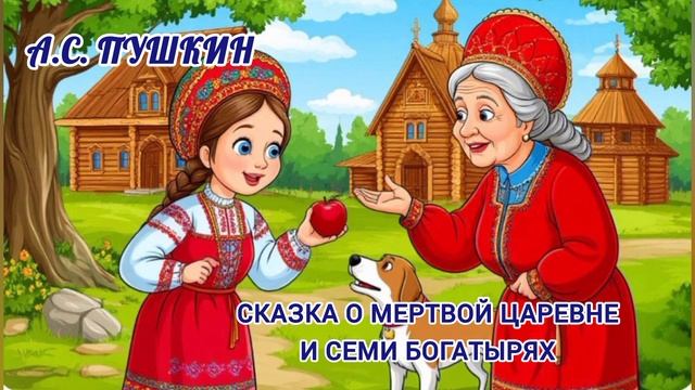 Аудиосказка "Сказка о мертвой царевне и семи богатырях"