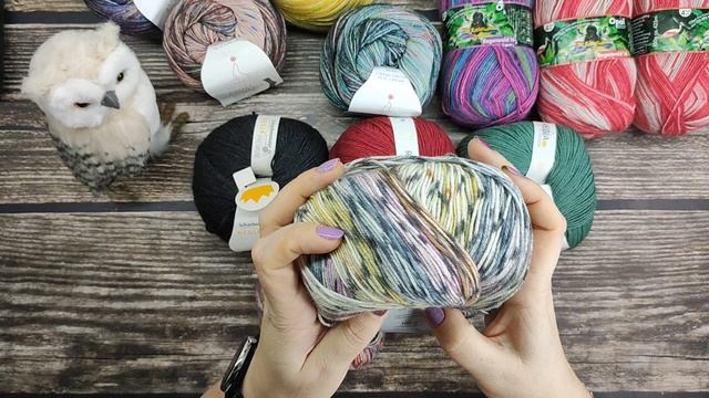 Мои запасы пряжи: Носочная пряжа. Часть 4.