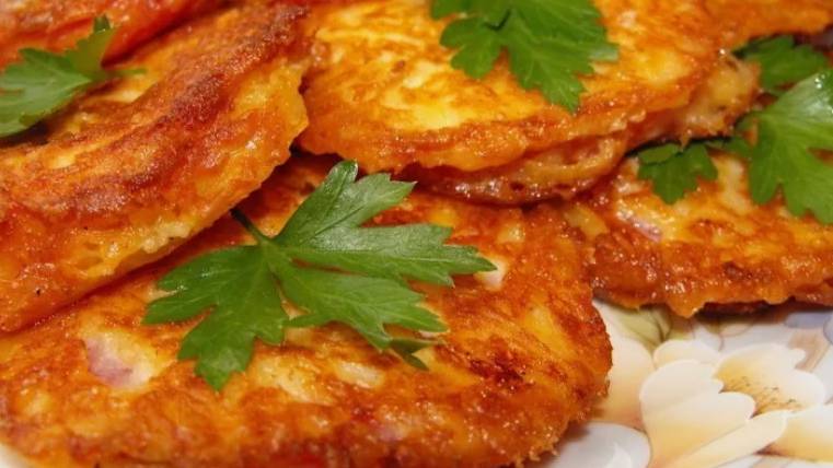 Фаршированные помидоры в кляре.