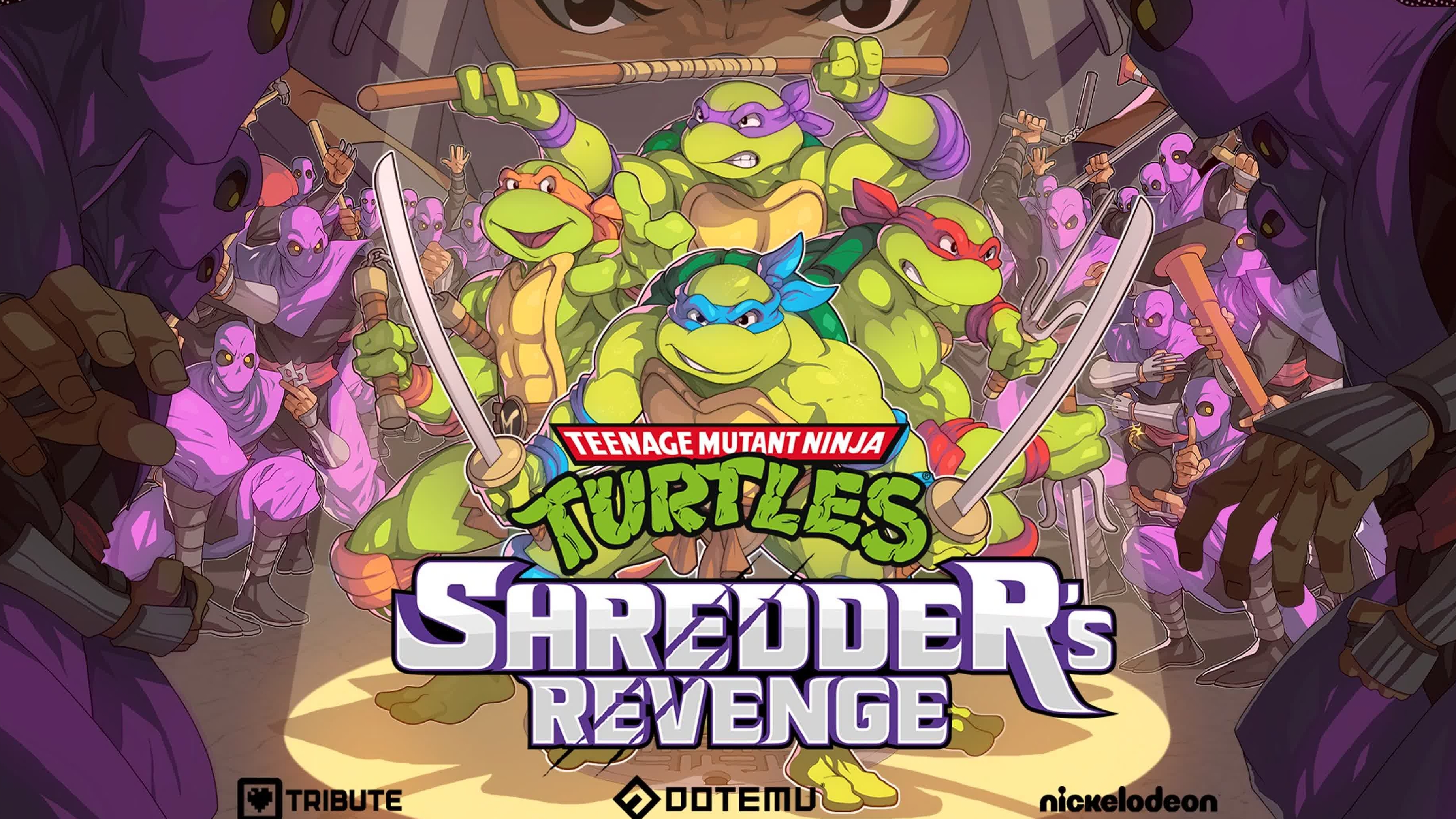 TURTLES (teenage mutant ninja) SHREDDER REVENGE. Черепашки ниндзя месть Шредера. Прохождение.