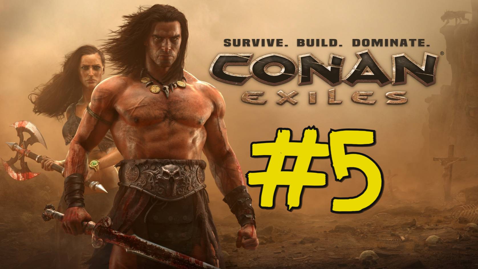 Conan Exiles Прохождение(2024) ч5 Первый Раб