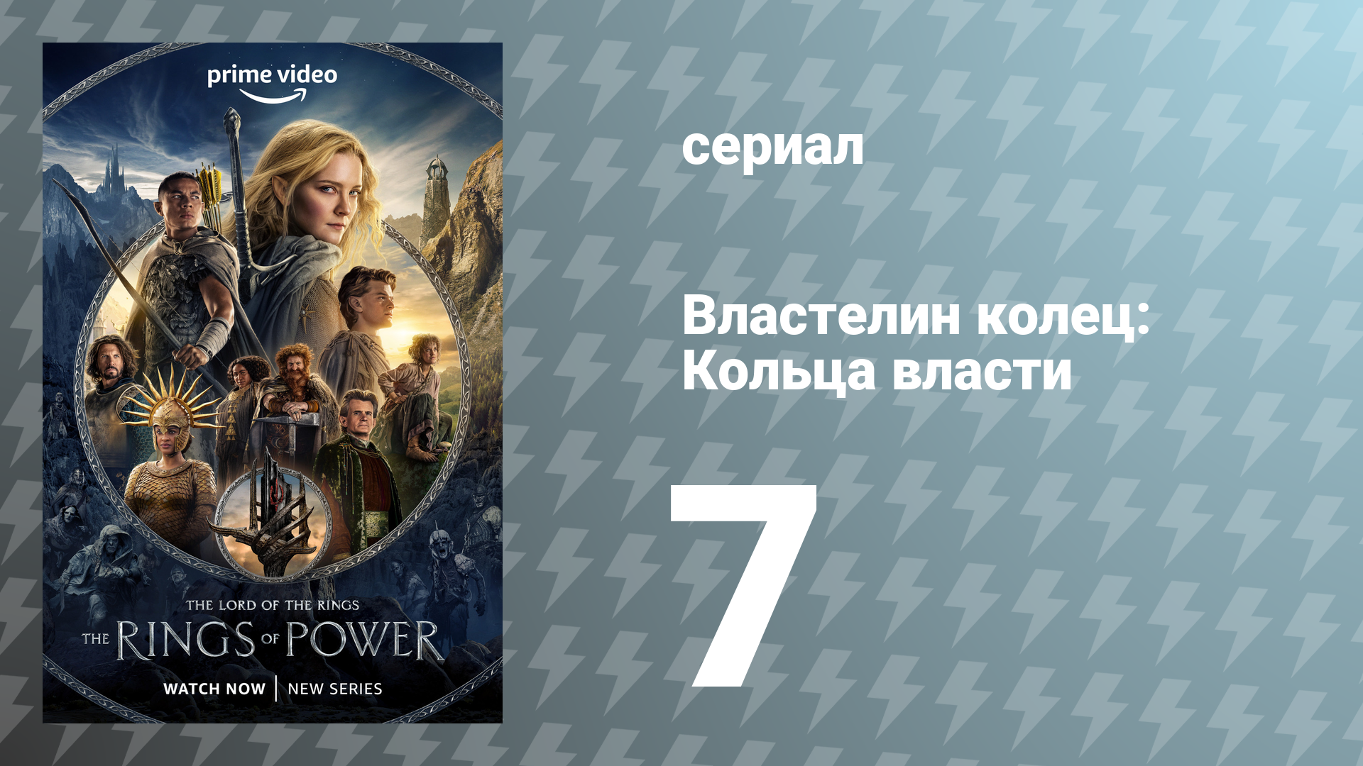 Властелин колец: Кольца власти 1 сезон 7 серия «Око» (сериал, 2022)