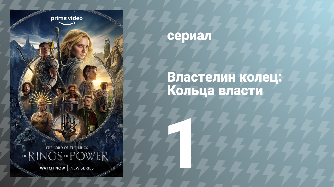 Властелин колец: Кольца власти 1 сезон 1 серия «Тень прошлого» (сериал, 2022)