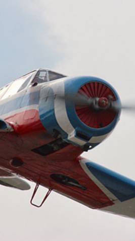 Отзыв о полете на Як-18Т в Мячково с рассказом об управлении: Развлечения Агентства Экстрима АХАА