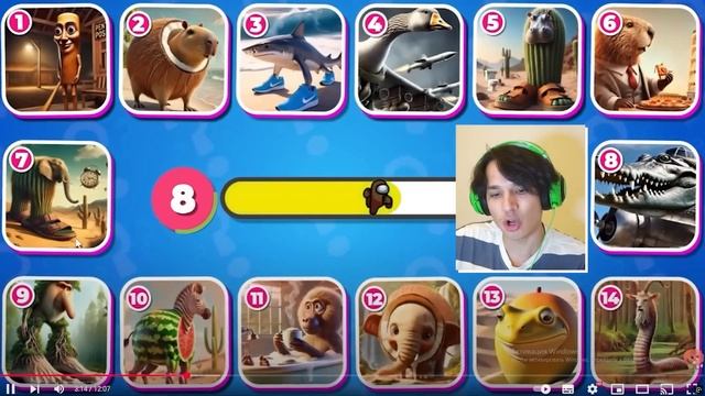 ХОЛИ БАМ УГАДАЙ МЕМ ПО ЗВУКУ!🤣 TRALALELO TRALALALA, BOMBARDINO CROCODILLO, BOMBOMBINI GUZINI И Т.Д.