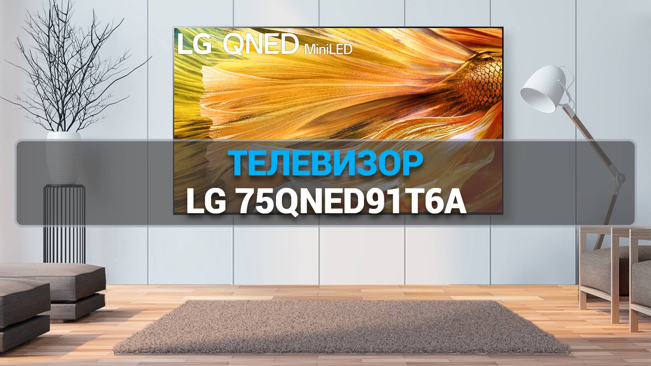 Телевизор LG 75QNED91T6A