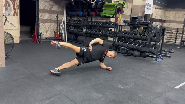 Отведение бедра стоя в боковой планке|Side Plank With Leg Raise