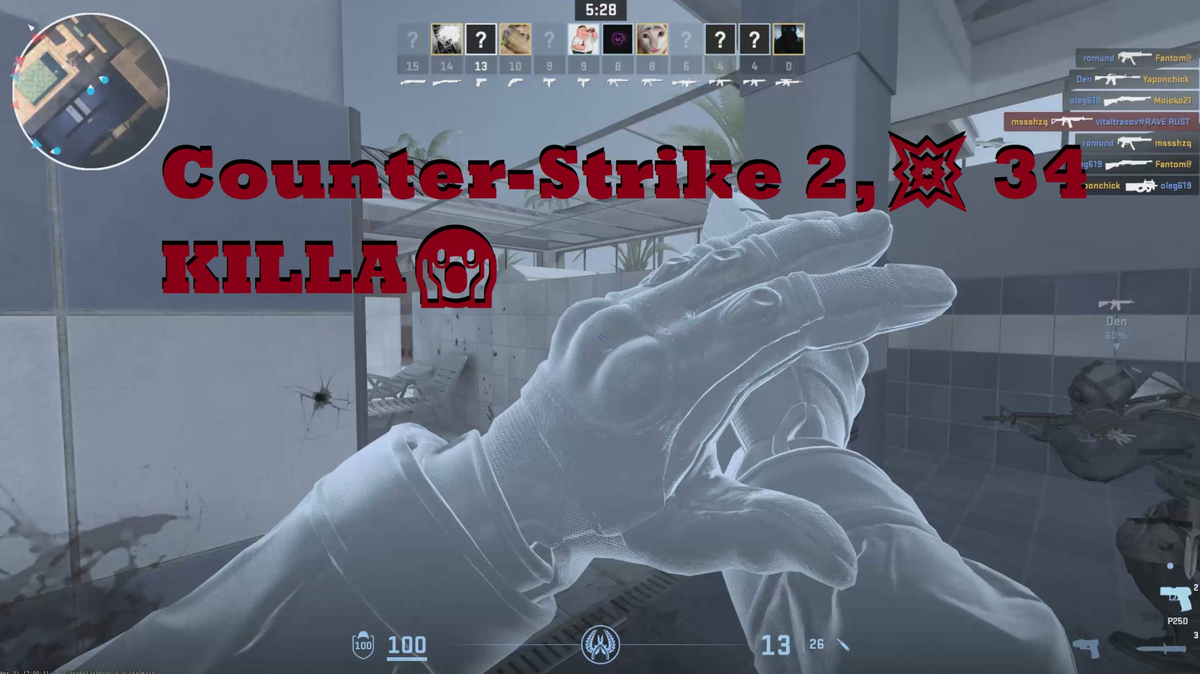 Counter-Strike 2,💥 34 KILLA😱