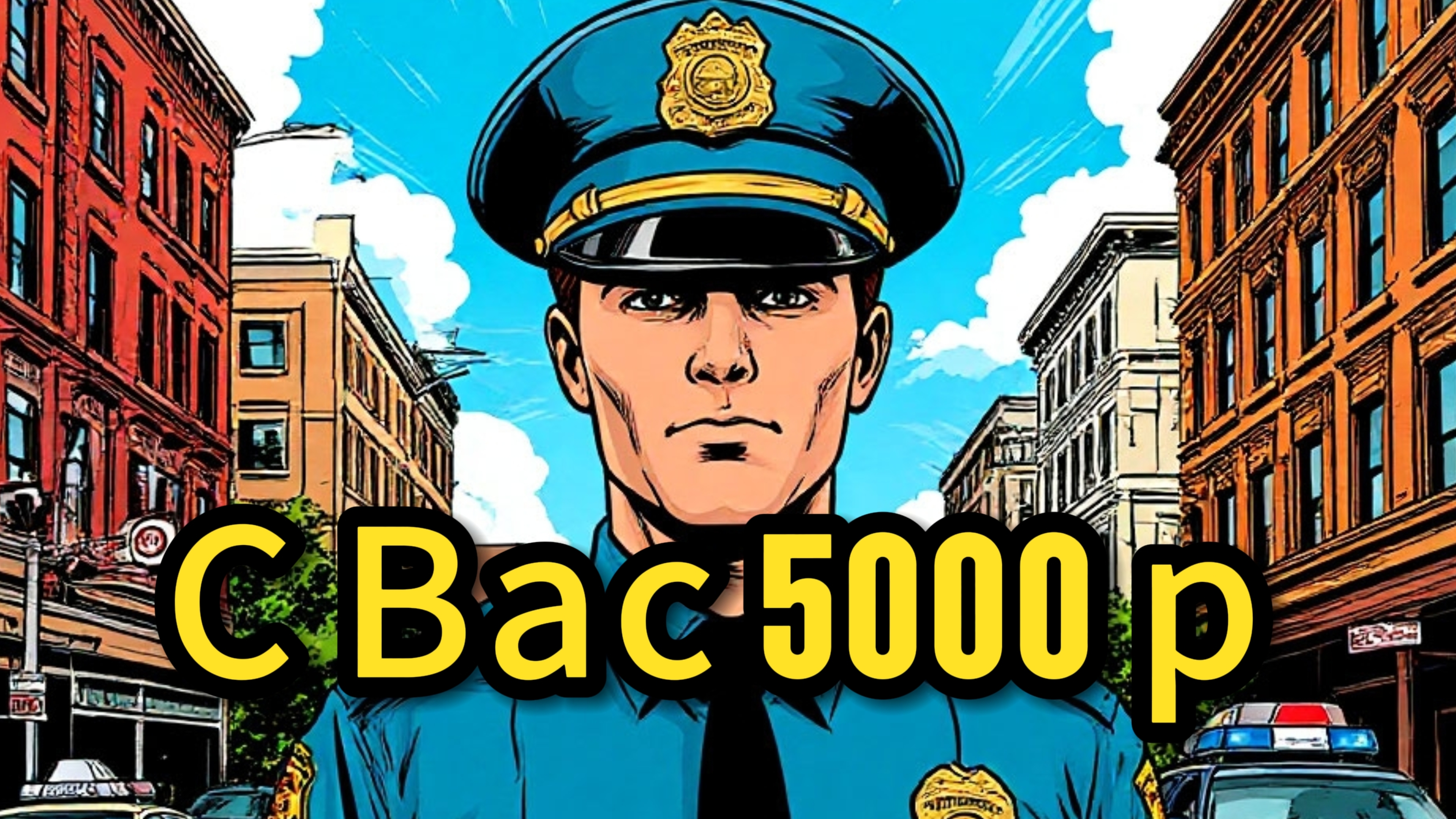 Как я отмазался от штрафа в 5000 рублей!