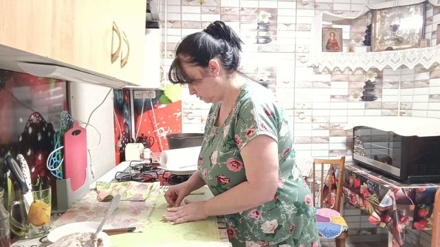 04-04-2025 Готовлю очень вкусные чебуреки 🥟