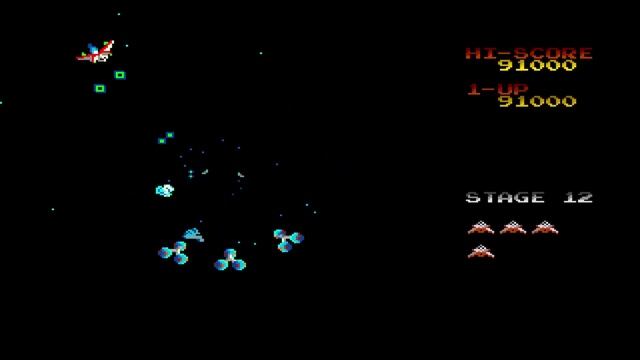 🎮 Gyruss – Космический аркадный шутер на PlayStation