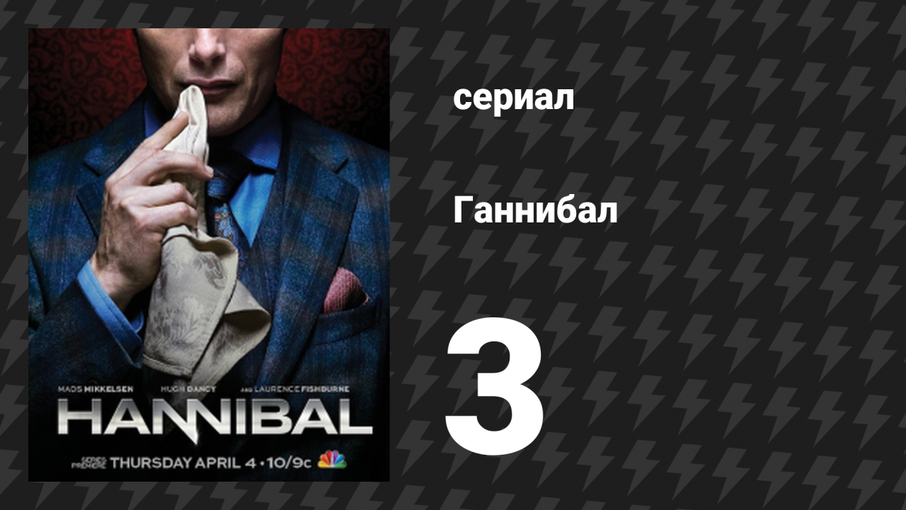 Ганнибал 1 сезон 3 серия «Крем-суп» (сериал, 2013)